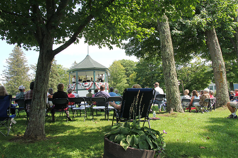 Brass ensemble 1st bandstand concert in years 2017 2207